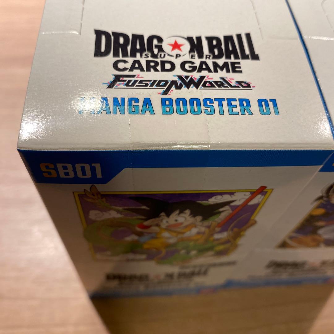 マンガブースター MANGA BOOSTER 01 & 02 未開封 Box
