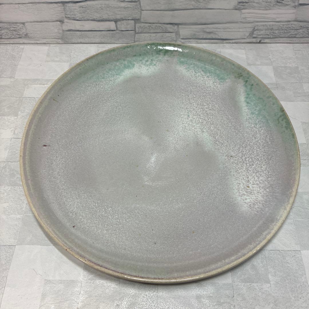 芦原焼窯元 均窯 久世天聲 大皿