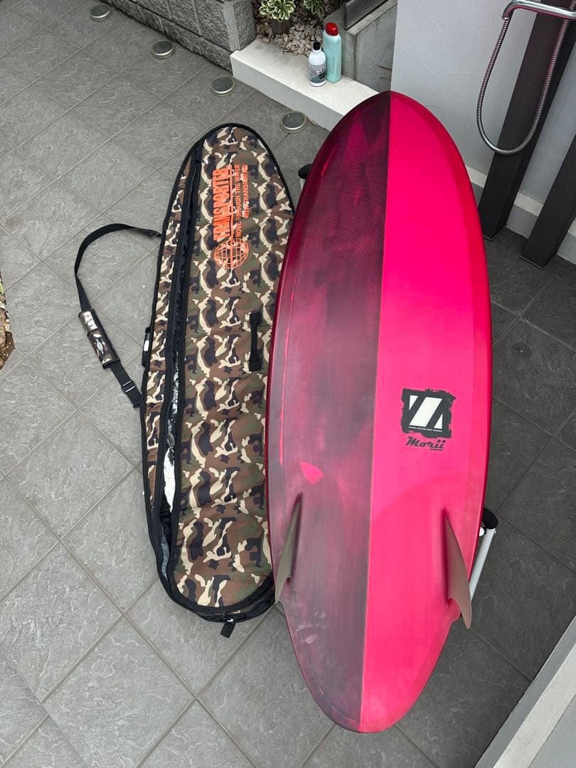 Ka..Iさん用【中古品】ZBURH ツインフィンボード(5’10 20 1/4