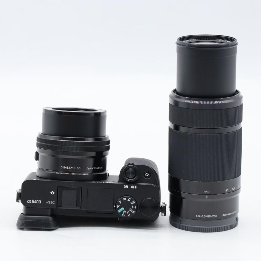 SONY α6400 ダブルズームレンズキット ブラック