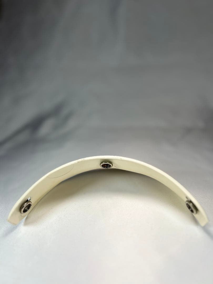 BUCO オリジナルバイザー　白　ホワイト　ブコ　ハーフ　ビンテージヘルメット