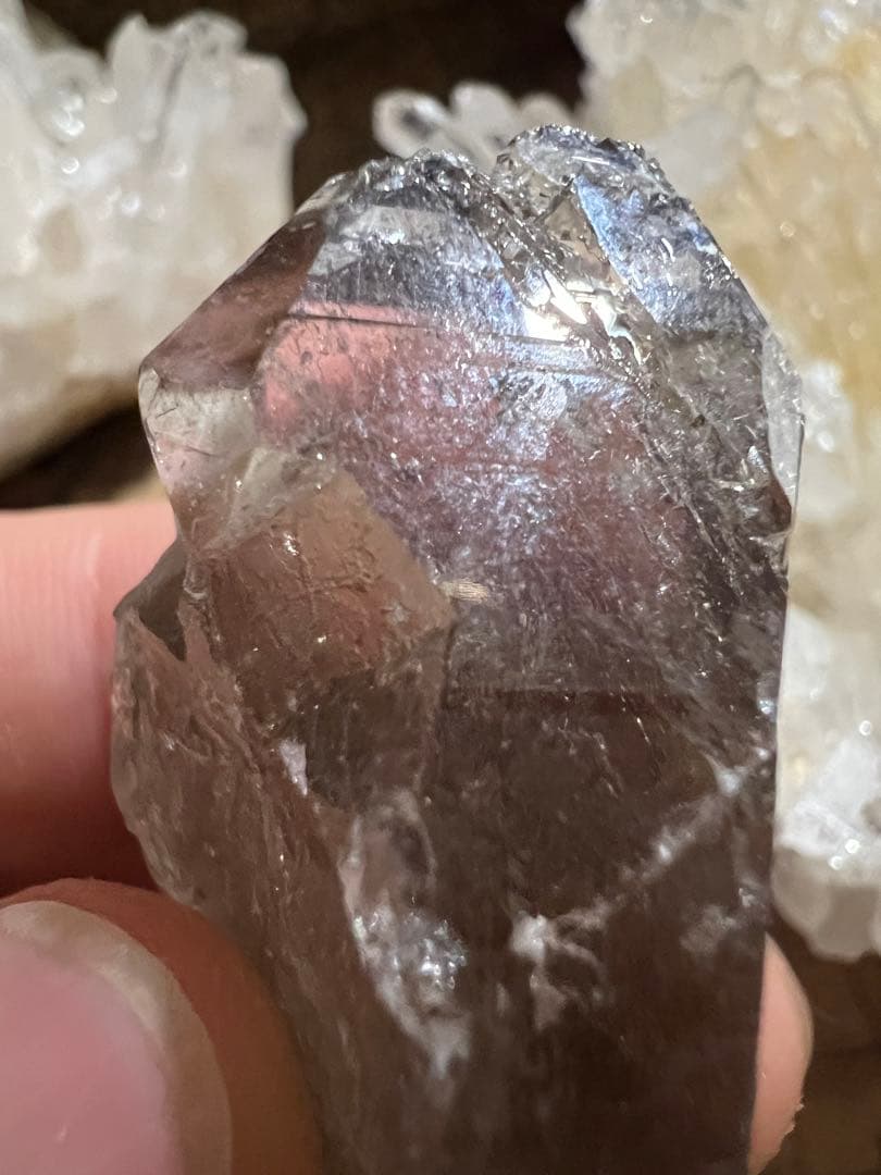 て*う様 龍脈の精髄 ― 煙水晶「山の幻影を宿す結晶」※売上の一部を保護猫活動に