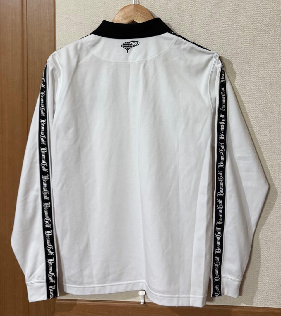 希少　美品　BEAMSGOLF ビームスゴルフ　ロンT 長袖ポロシャツ　総柄