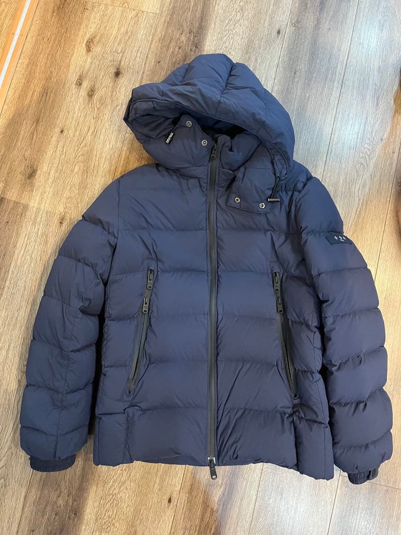 タトラス　メンズ　ダウン　ボルボレ　BORBORE ネイビー　サイズ　02