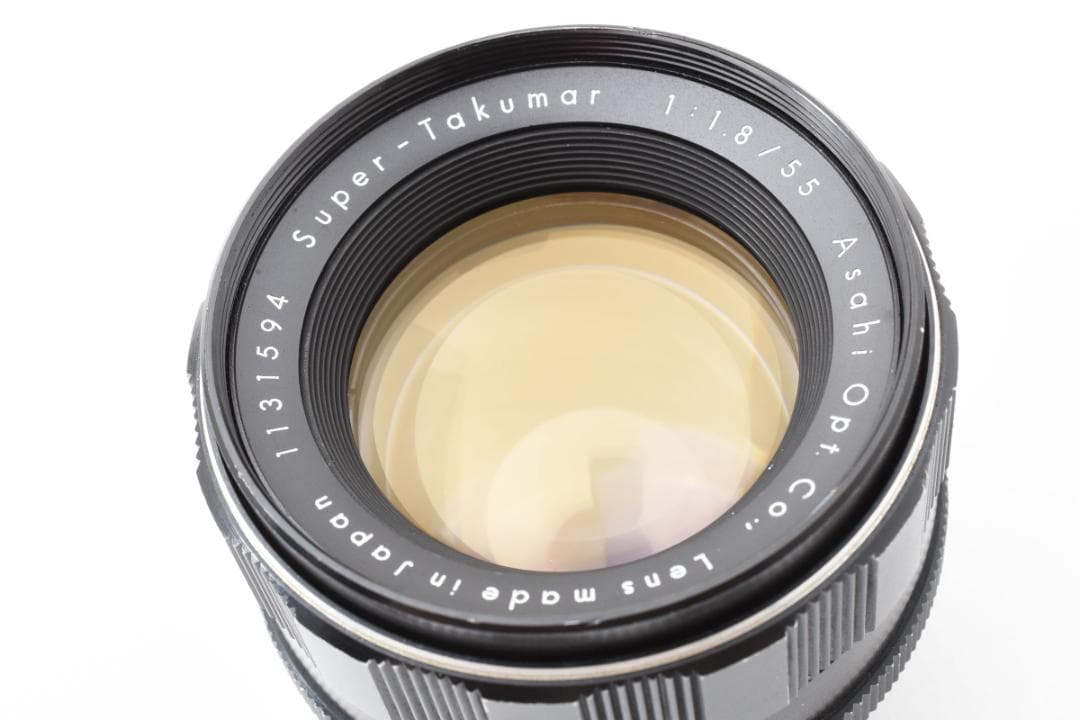 ☆前期型☆ Super Takumar 55mm F1.8 フード付 F0177