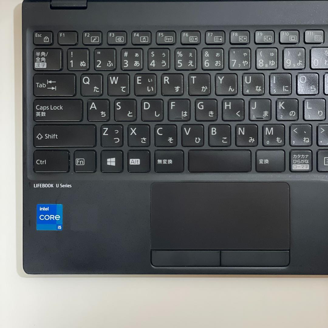 第11世代i5 富士通 U9311 ノートPC win11 軽量 office