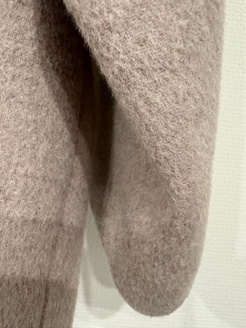 【JOURNAL STANDARD】スーパー140ビーバーノーカラーコート