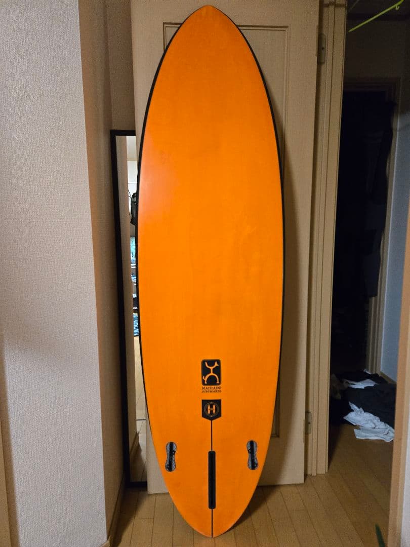 値下！超美品 FIN付！ファイヤーワイヤー SUNDAY マチャド　6'4