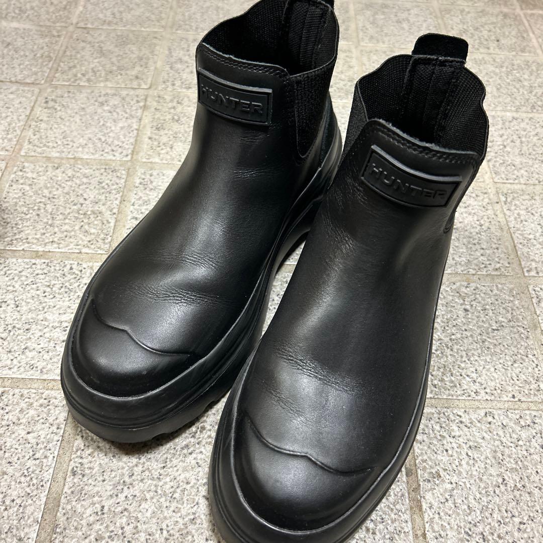 リファインド エクスプローラー プルオン レザー ブーツ　厚底ブーツ