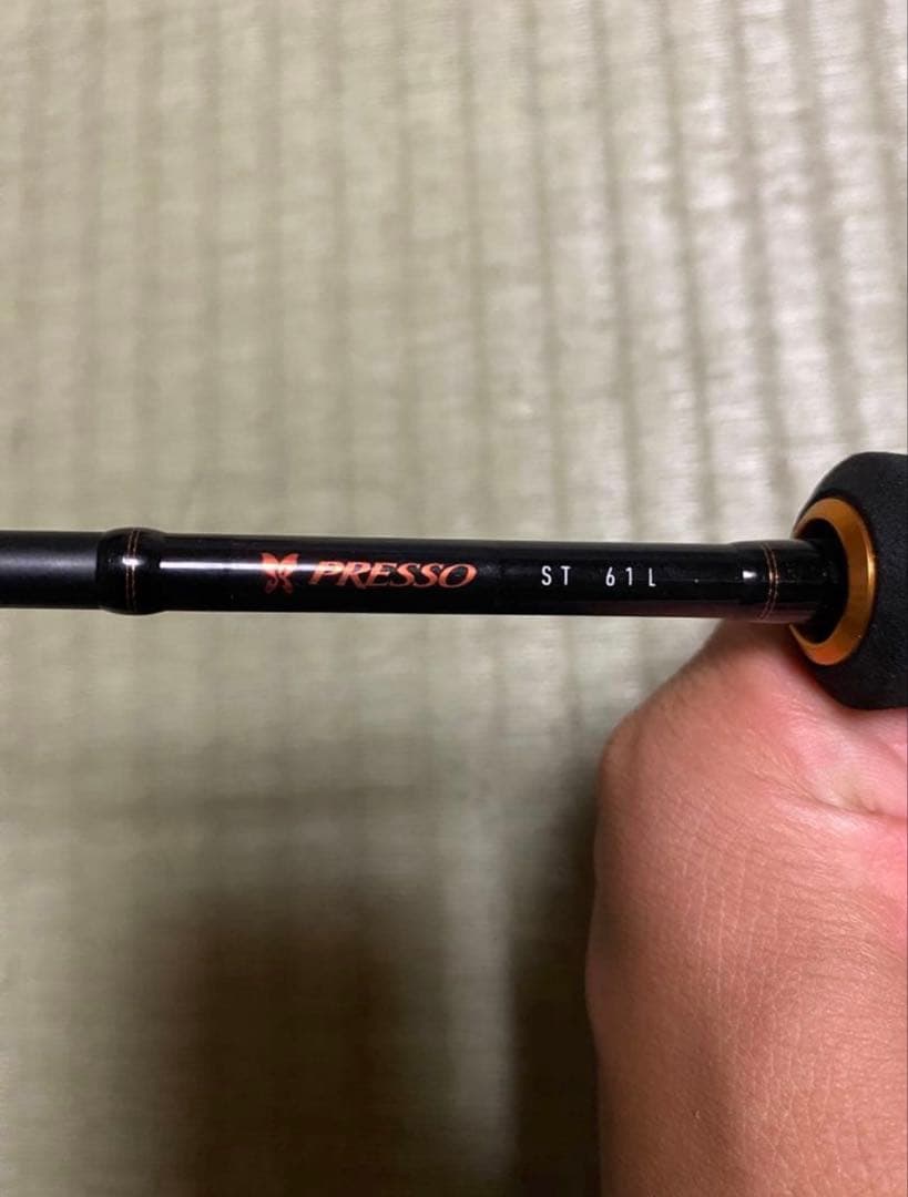 プレッソ ST 61L トラウトロッド 収納ケース付き