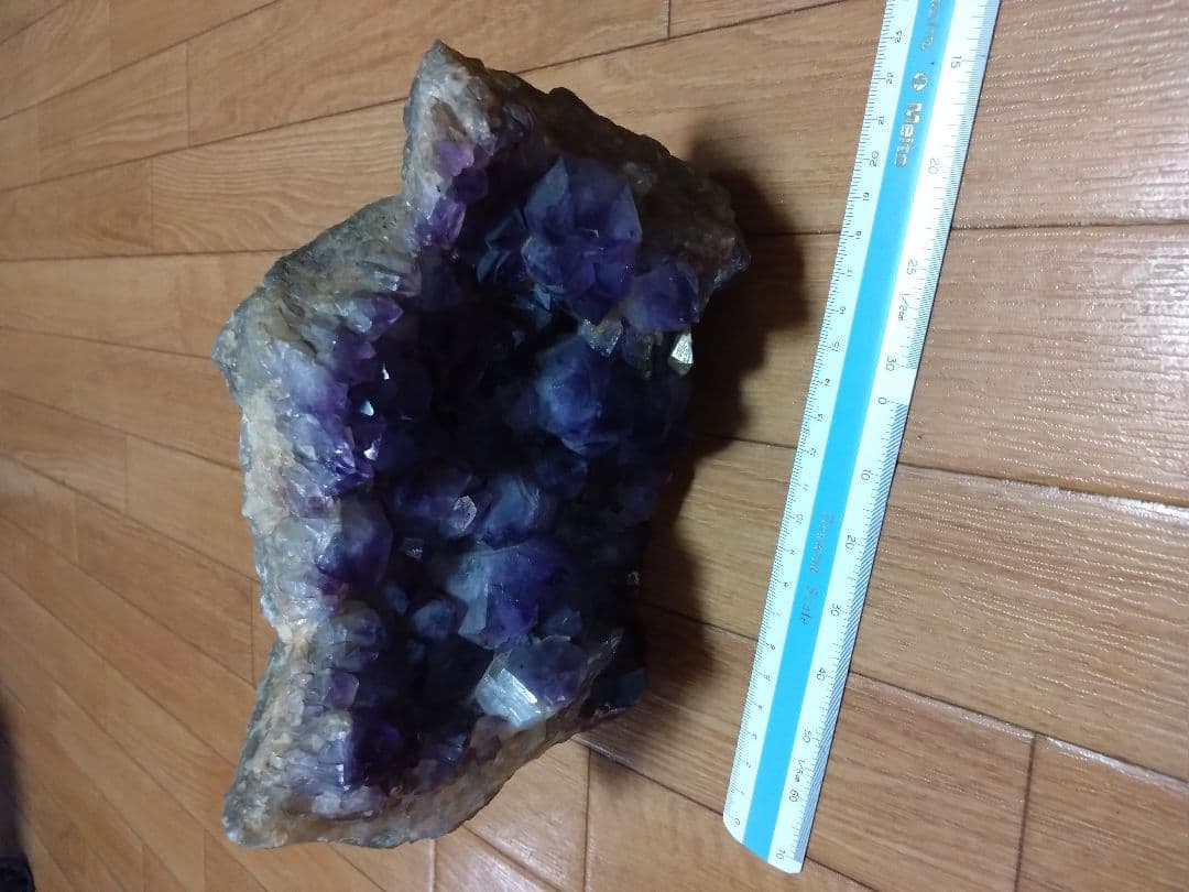 約20cm アメジスト 原石 クラスター