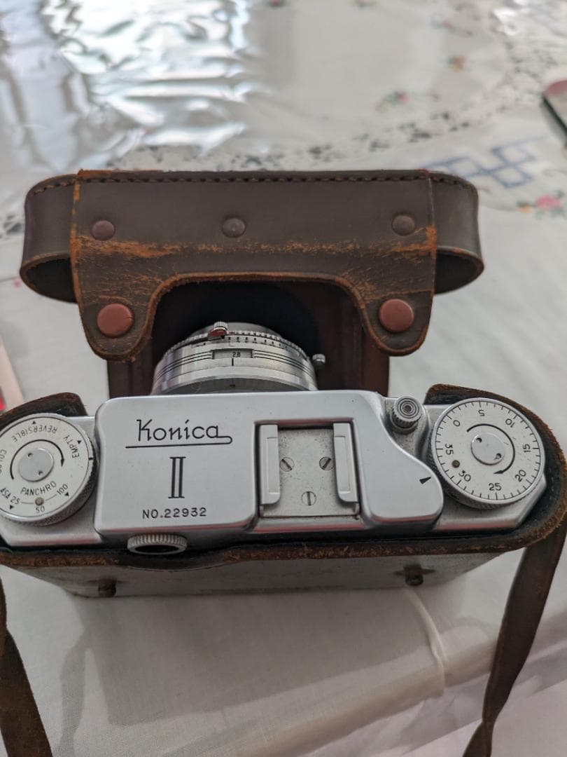 貴重！渋い！かっこいいコニカⅡ　アンティークカメラ