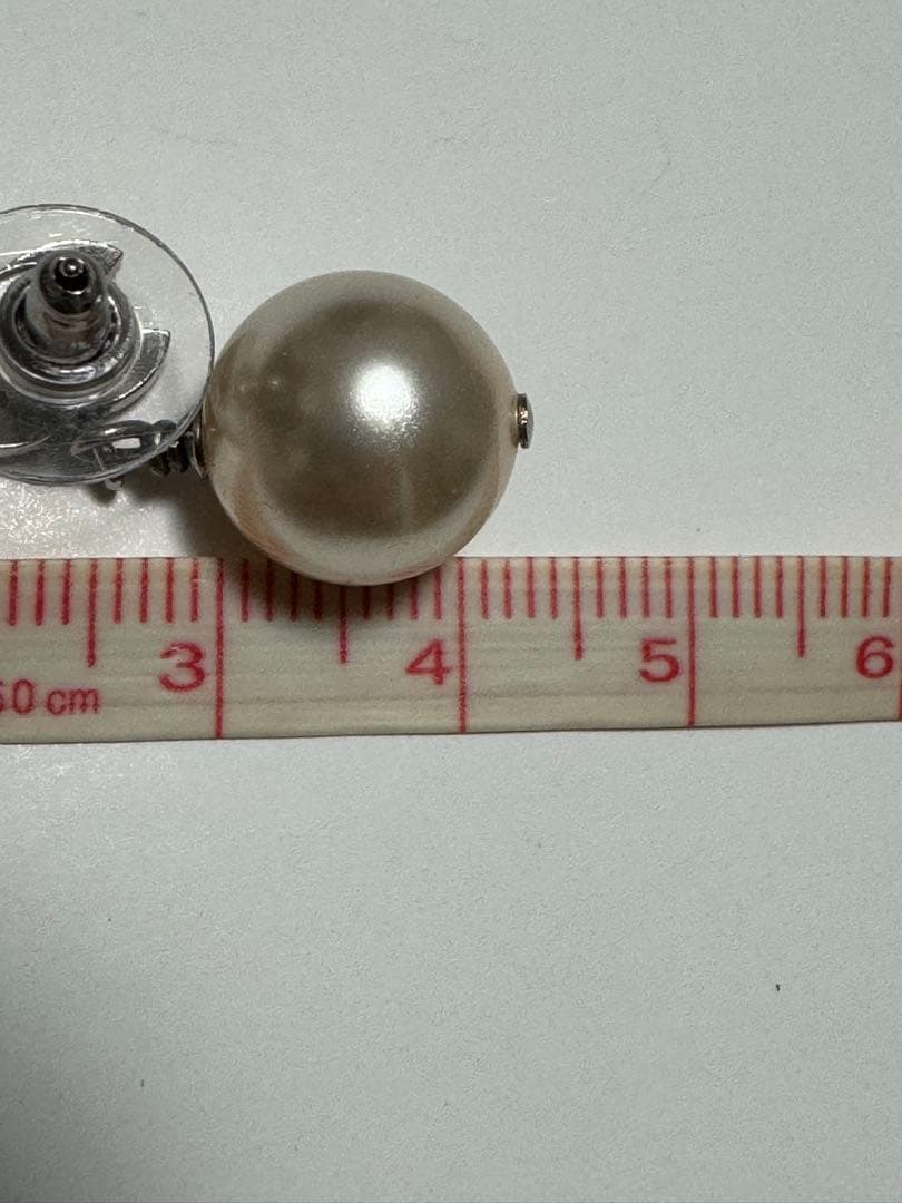 正規品☆片耳です シャネル定番パールココマークピアス CHANEL