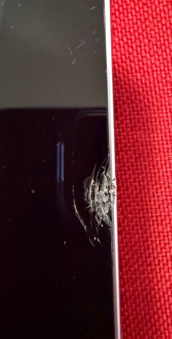 Apple iPhone 14パープル128GB本体　画面割れ有り、動作良好