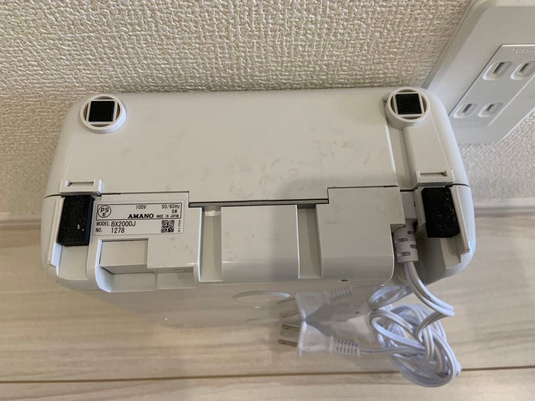 動作確認済BX-2000(J) アマノ タイムレコーダー AMANO 勤怠管理