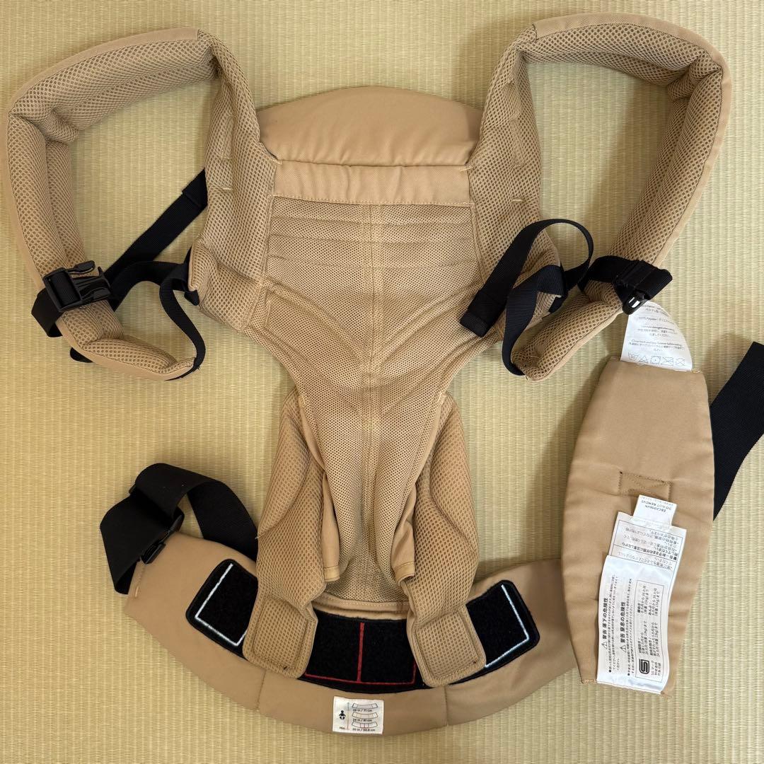 【美品】 ergobaby 抱っこ紐 OMNI360デザート　ベージュ エルゴ