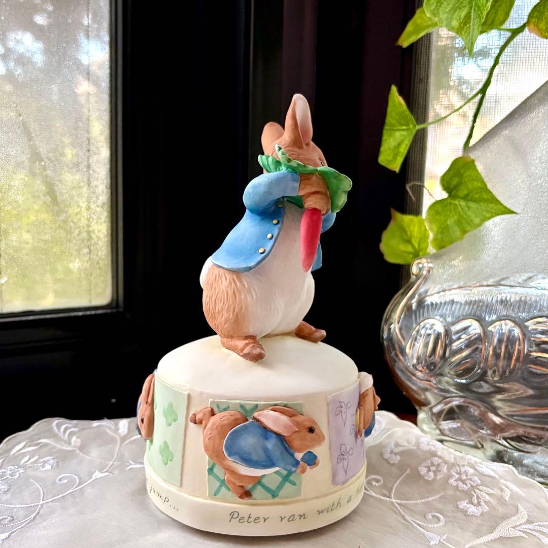 ピーターラビット・ボーダーファインアーツ ◆オルゴール　【ピーターラビット】