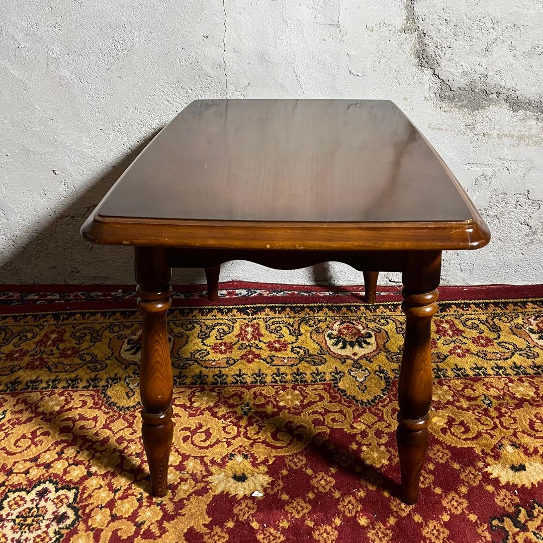 【カリモク】 コロニアル サイドテーブル TC200JK ビンテージ 木製