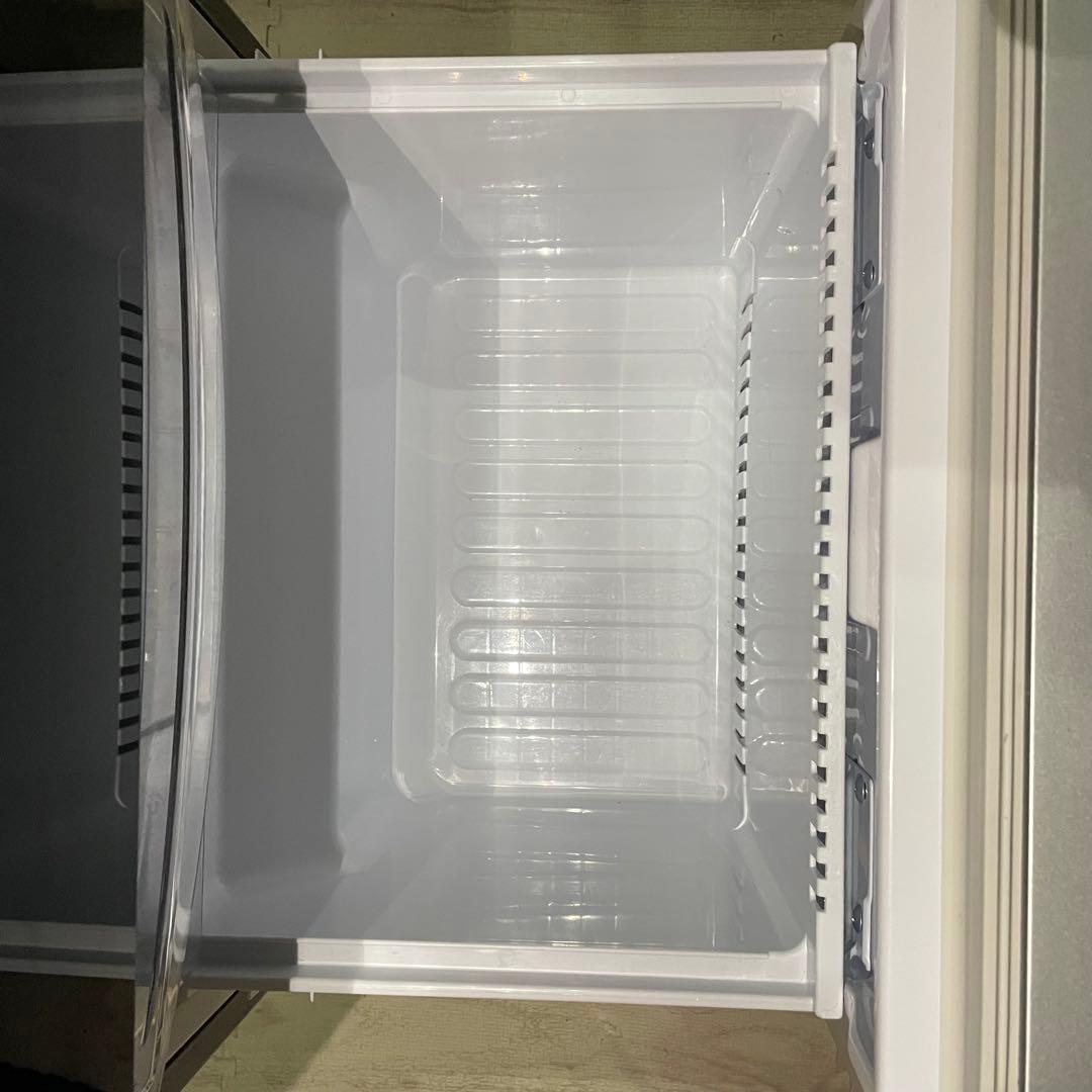 【極美品】SHARP 冷蔵庫 一人暮らし　ガラストップ　両開き可能