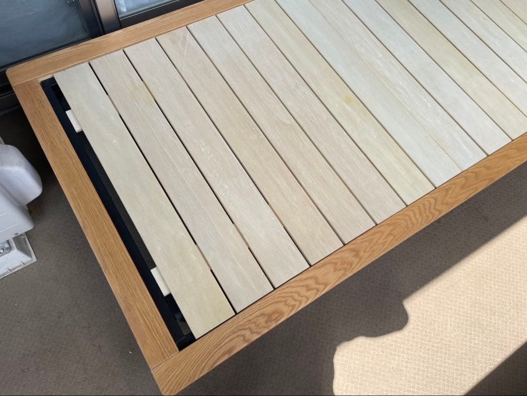 無印良品 木製ベッドフレーム シングル オーク材