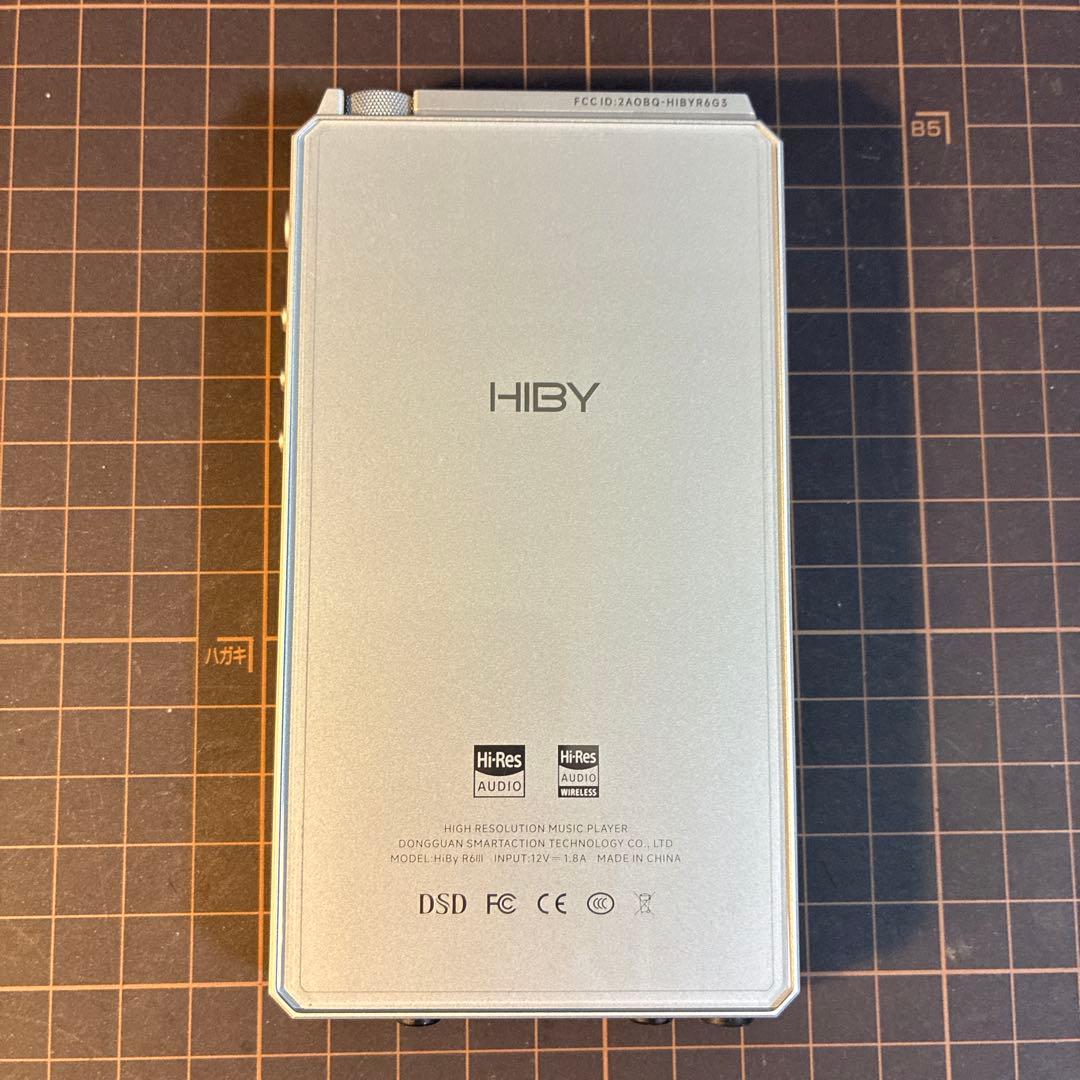 HIBY R6III 音楽プレーヤー　ハイレゾ　バランス接続