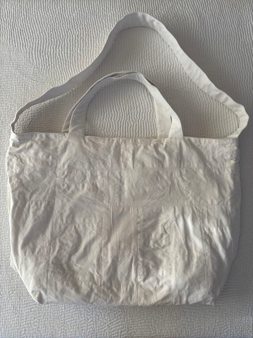 dosaルナバック　白パッチワーク　極美品　A&S収納袋付き