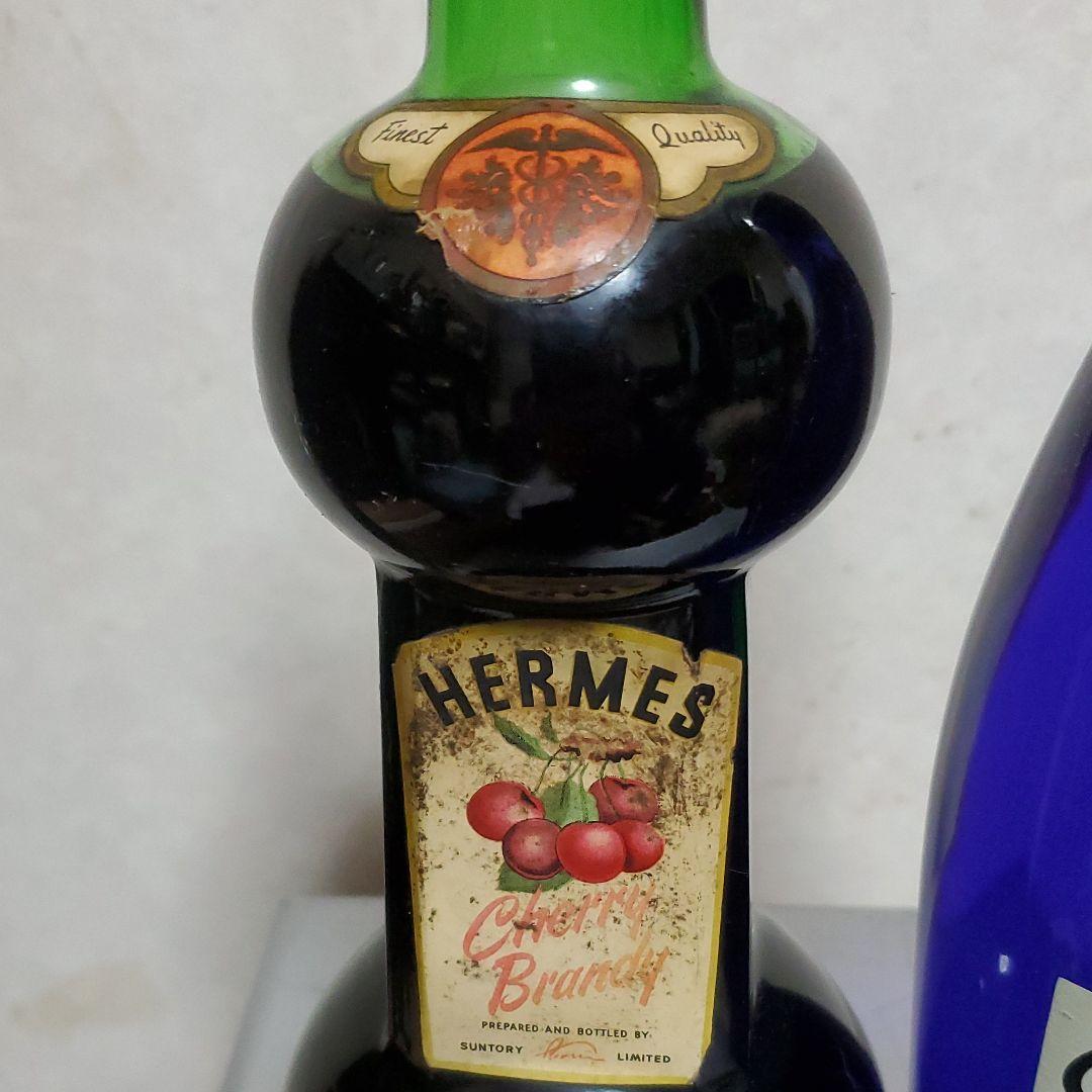 サントリーチェリーブランデー　ヘルメス　バイオレットフィズ　グリーンペパーミント