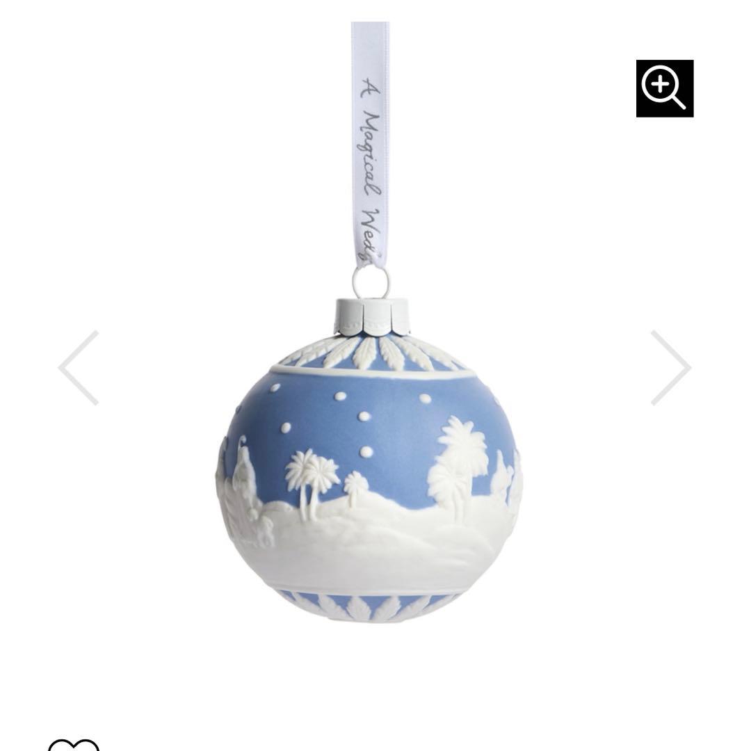 新品未開封　ウェッジウッド　クリスマス　オーナメント　2023 2個セット