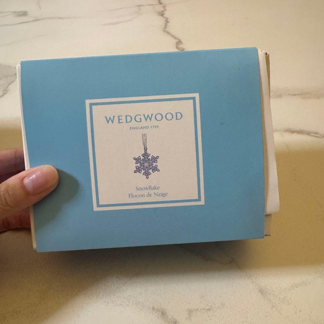 新品未開封　ウェッジウッド　クリスマス　オーナメント　2023 2個セット