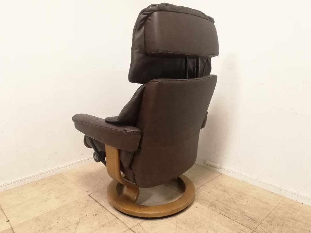 モデルルーム展示品 EKORNES ストレスレスチェア レノ（M） オットマン付