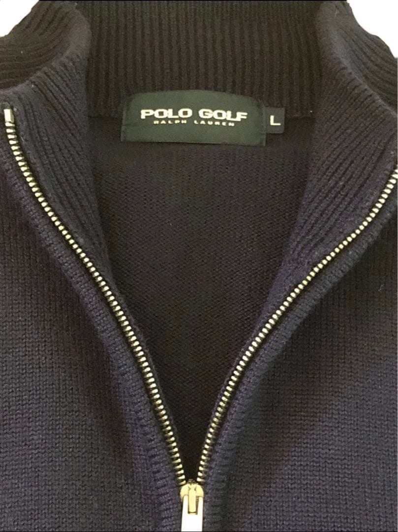 ポロゴルフ　フルジップニット