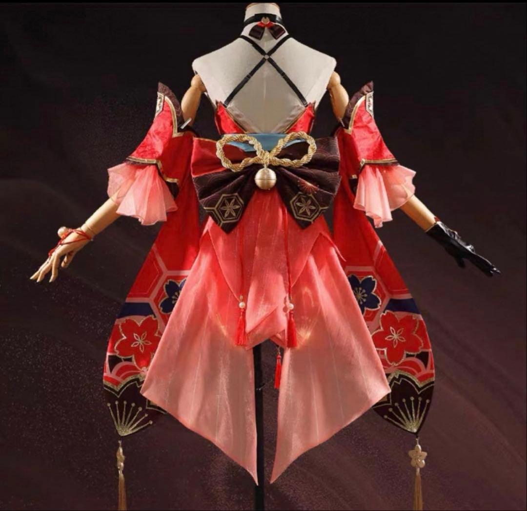 崩壊スターレイル 花火 コスプレ 衣装 ウィッグ 靴 銃 フルセット