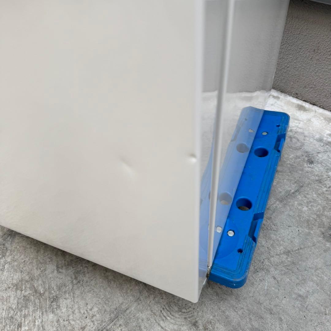 76⭐️2023年製★無印良品　冷蔵庫　レトロ風　ホワイト　人気　一人暮らし