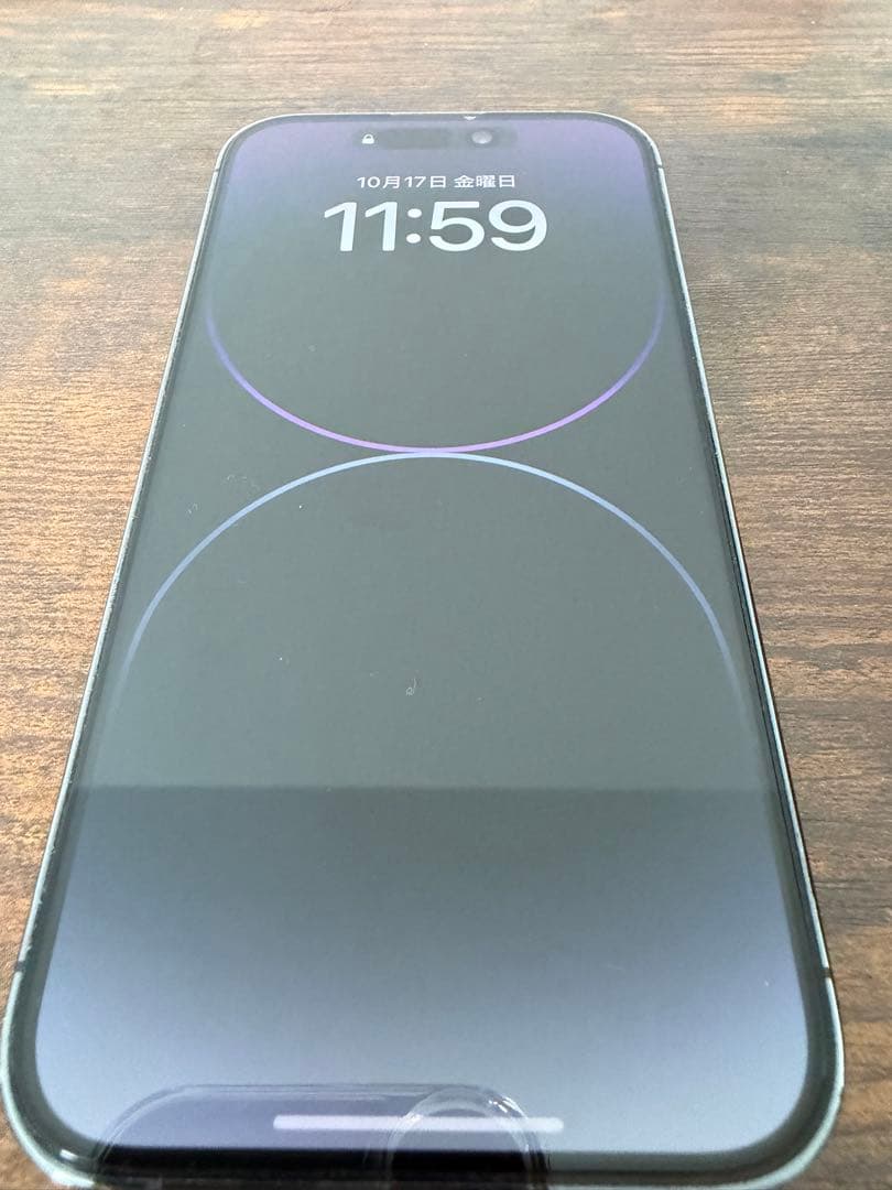 美品 Apple iPhone 14 Pro パープル 128GB SIMフリー