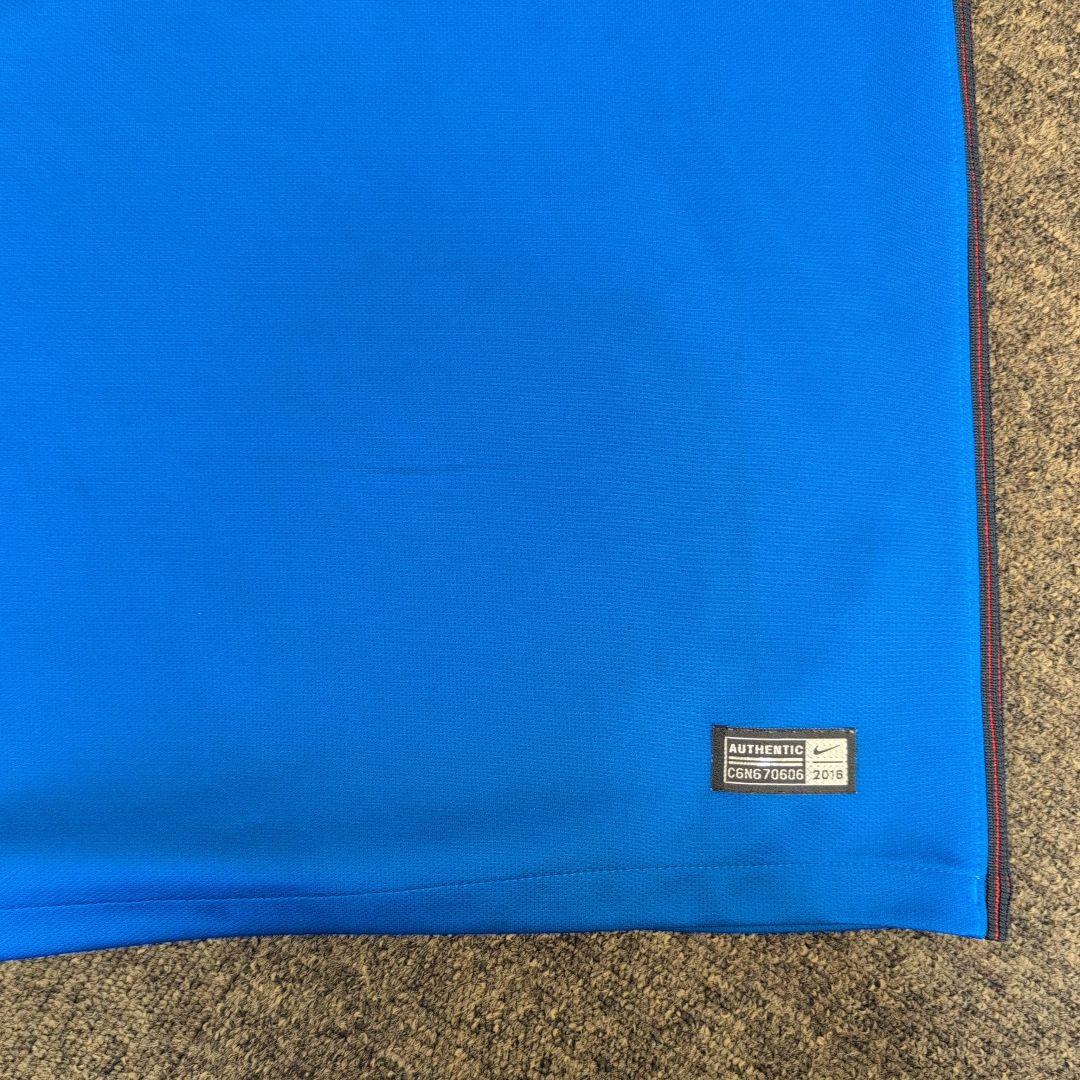 サッカーフランス代表ユニフォーム 背番号10 ジネディーヌ・ジダン 2016年