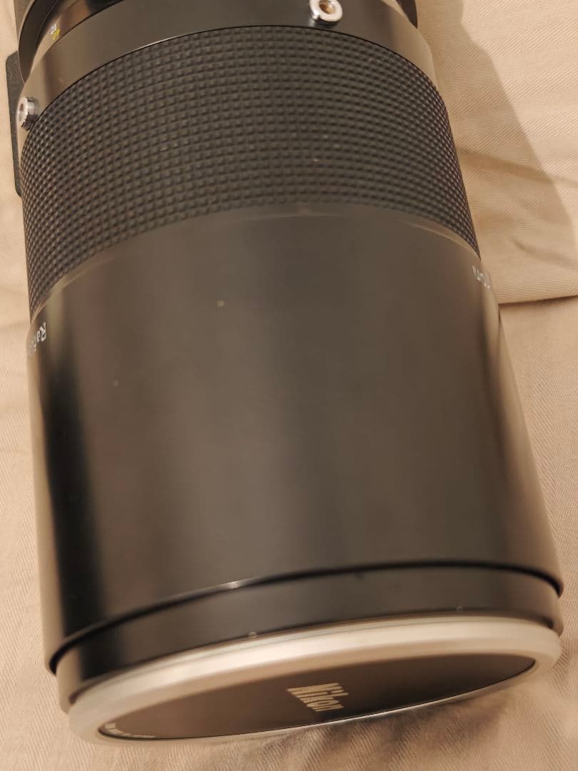 反射望遠レンズ　reflex nikkor 1000mm 1:11 革ケース付