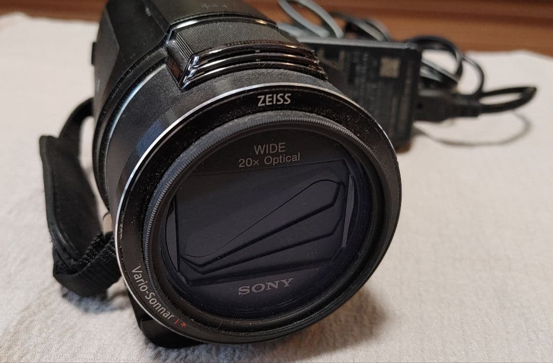 【良品】SONY FDR-AX45 4Kビデオカメラ 本体 ブラックカラー