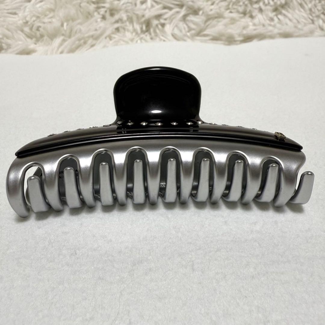アレクサンドル ドゥ パリ スワロフスキー ヘアクリップ L ヴァンドーム 黒