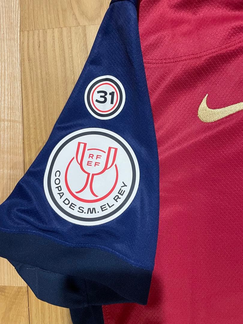 ペドリ　バルセロナ24-25 背番号8 正規品　コパデルレイ決勝仕様