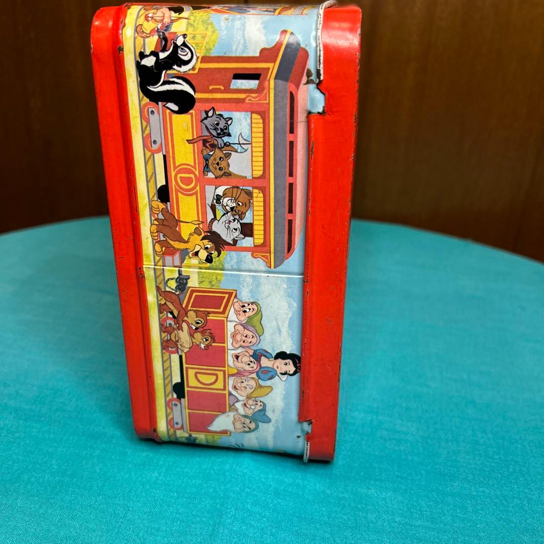 希少ディズニー1970年代ランチボックス缶 アラジンDisney Express