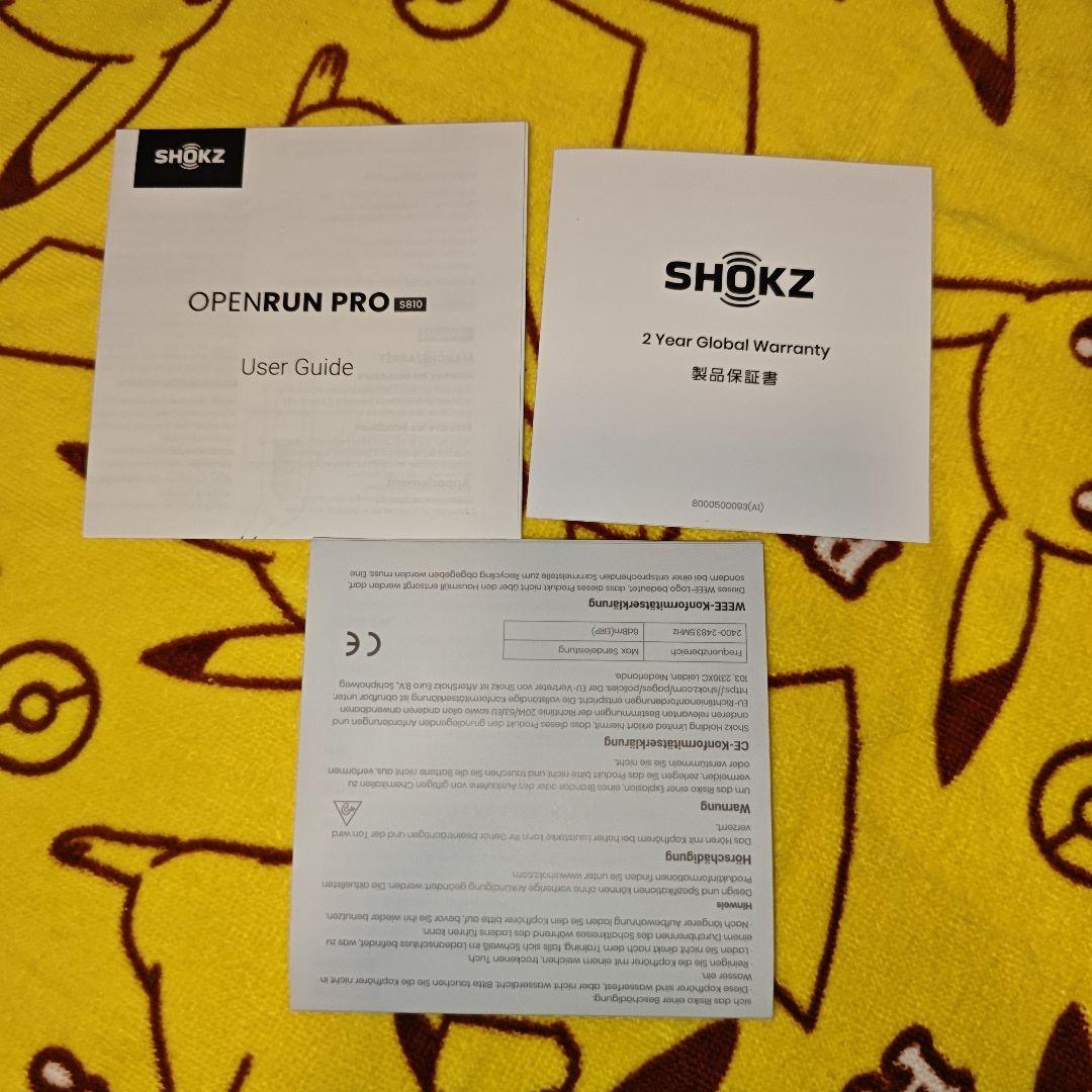 Shokz OpenRun Pro S810 ブルー