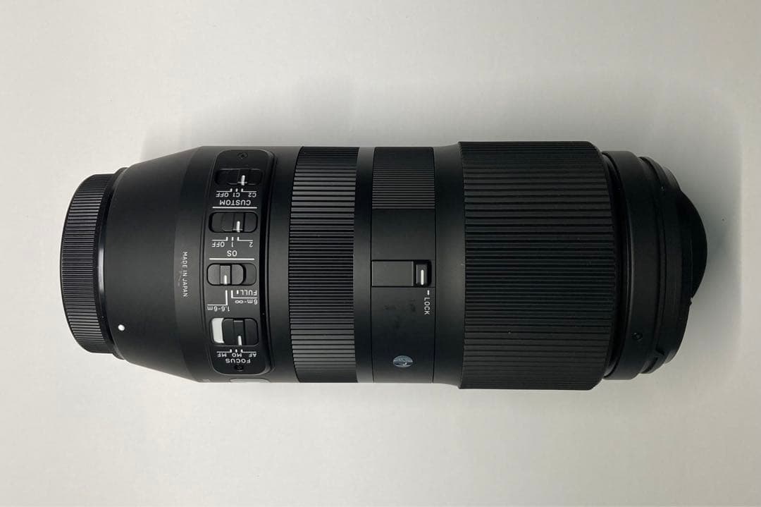 SIGMA 100-400mm F5-6.3 DG レンズ、キャノン