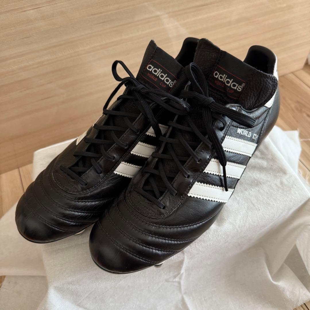 adidas WORLD CUP スパイク ブラック/ホワイト