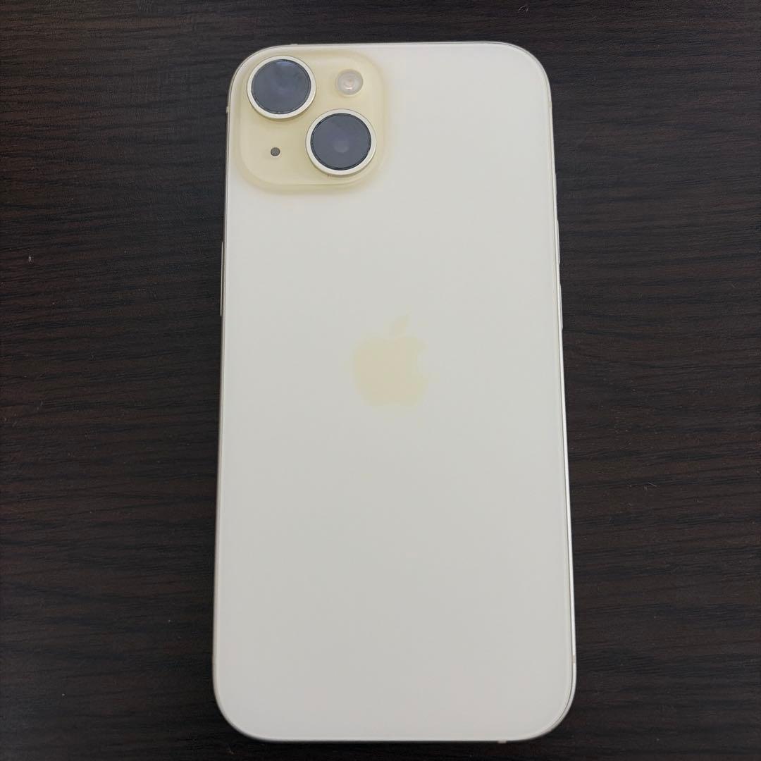 Apple iPhone 15 無印イエロー