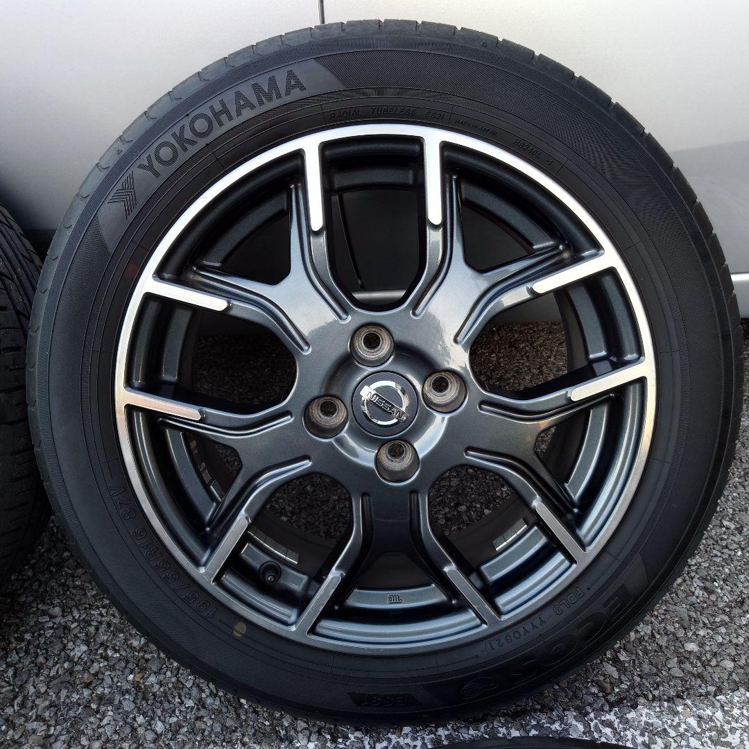 日産ノートニスモ16インチ純正アルミ BluEarth ECOS 送料込み