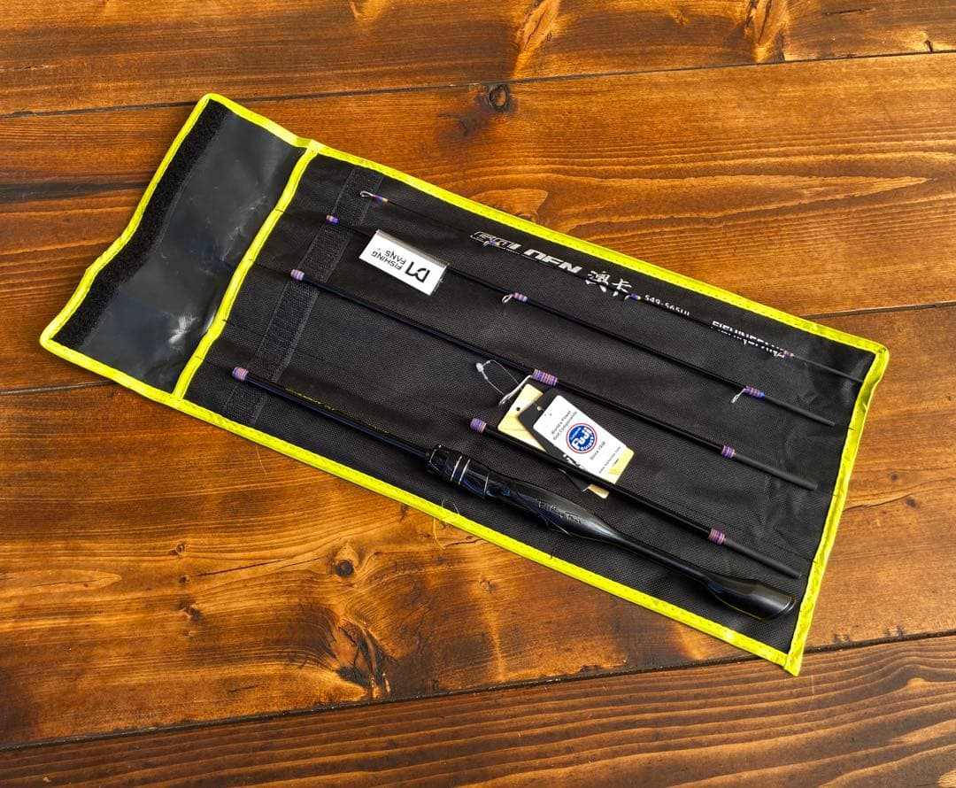 新品未使用　超軽量　カーボンロッド　トラウトロッド　スピニングロッド　アジング