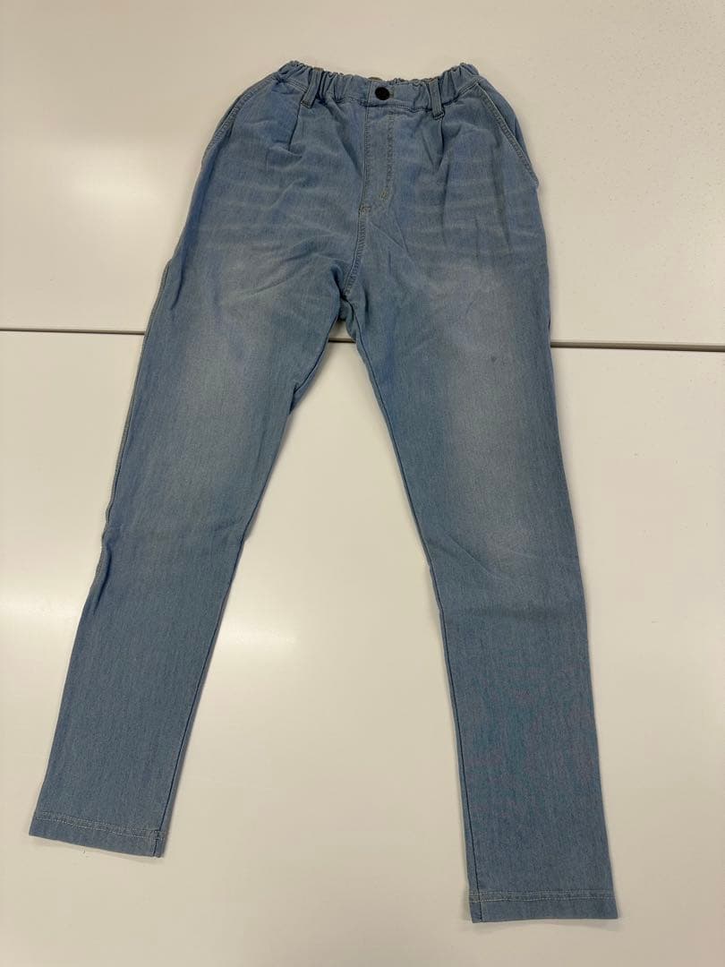 branshes、無印良品　デニムパンツ、ブラックパンツ　150 8本まとめ売り