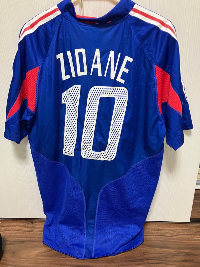 ジダン　フランス代表　ユニフォーム