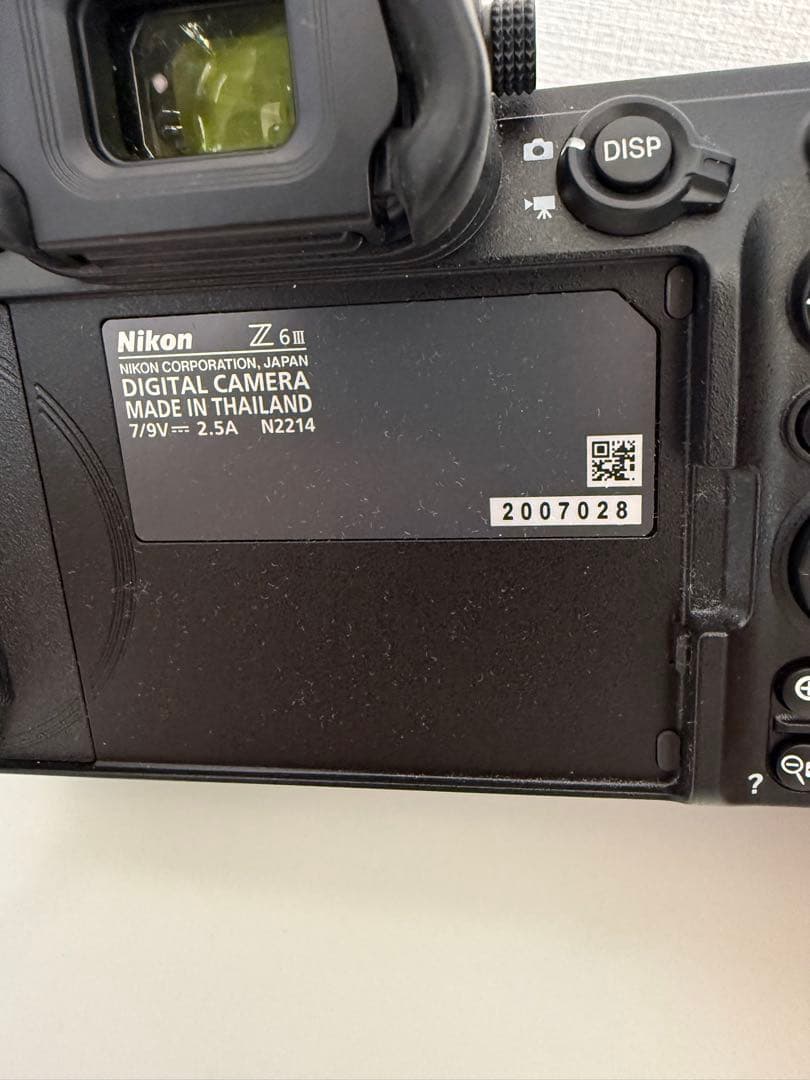 しろ様【美品】Nikon Z6 Ⅲ 〜純正バッテリー2個付属〜