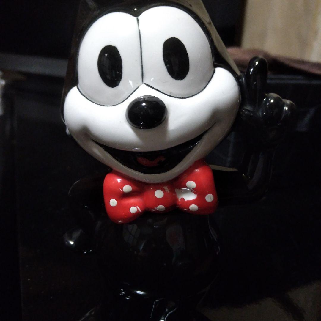 フィリックス・ザ・キャット felix the cat　1989　陶器　貯金箱
